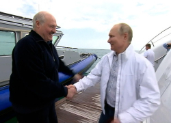 В Сочи прошла морская рыбалка двух президентов 