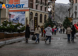 Больше 270 тысяч отдыхающих посетили Сочи в период новогодних каникул