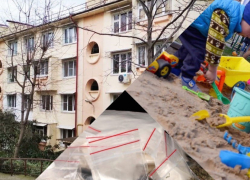 Десятки «торчков» на детской площадке в Сочи